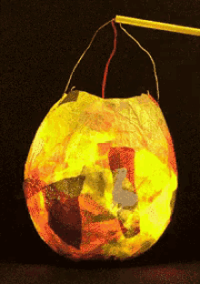 Luftballon Laterne GIF