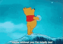 Pooh Without You GIF