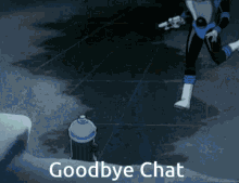 Mr Freeze Goodbye Chat GIF