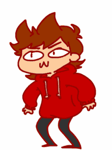 lenny tord dance red hoodie