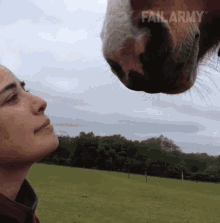 Kiss Horse Failarmy GIF - Kiss Horse Failarmy Affection GIFs