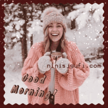 Good Morning Coffee GIF - Good Morning Coffee Winter GIFs