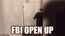 Fbi Open Up GIF - Fbi Open Up Punch Through Door GIFs