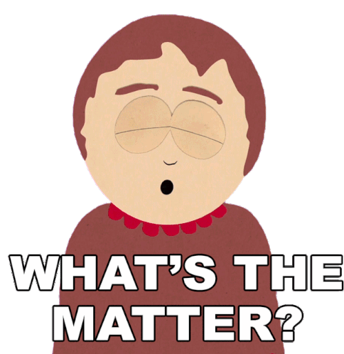 Whats The Matter Sharon Marsh Sticker - Whats The Matter Sharon Marsh South Park Stickers