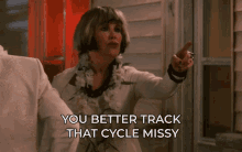 Track That Cycle Period GIF - Track That Cycle Period Moira Rose GIFs