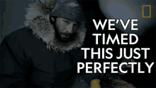 Weve Timed This Just Perfectly Hazen Audel GIF - Weve Timed This Just Perfectly Hazen Audel Primal Survivor GIFs