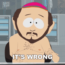 Its So Wrong Gerald Broflovski GIF - Its So Wrong Gerald Broflovski South Park GIFs