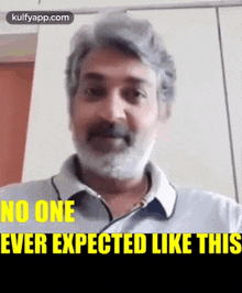No One Ever Expected Like This.Gif GIF - No One Ever Expected Like This Ss Rajamouli Un Expected GIFs