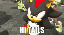 Hi Tails GIF - Hi Tails Shadow GIFs