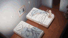 Rolling On Bed Akari Tokitou GIF