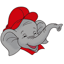 elephant laughing