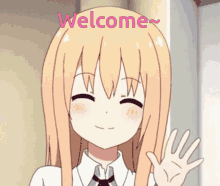 Anime Welcome GIF - Anime Welcome Hi GIFs