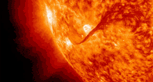 the sun solar flare solar storm space plasma blast