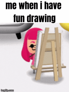 Mii Drawing GIF - Mii Drawing Splatoon GIFs