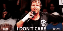 Seth Rollins I Dont Care GIF - Seth Rollins I Dont Care Idc GIFs
