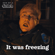 It Was Freezing Mike Critch GIF - It Was Freezing Mike Critch Son Of A Critch GIFs