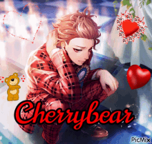 Ace Trappolla Twisted Wonderland GIF - Ace Trappolla Twisted Wonderland Cherrybear GIFs