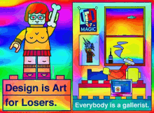 Design Is Art For Losers Designers GIF - Design Is Art For Losers Designers Artists GIFs
