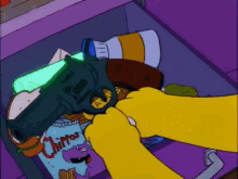 Super Glue Simpsons GIF - Super Glue Simpsons GIFs