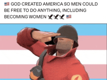 Tf2 Soldier GIF - Tf2 Soldier Trans Rights GIFs