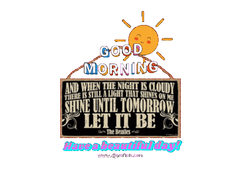Good Morning The Beatles Sticker - Good Morning The Beatles Stickers
