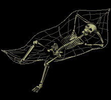 Skeleton Chilling GIF - Skeleton Chilling Relax GIFs