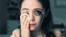 Smeared Makeup GIF - Smeared Makeup Orphan GIFs