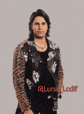 a picture of a man with flames coming out of his sleeves has the name @luna_lcdlf at the bottom