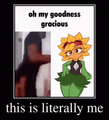Oh My Goodness Gracious Flower Walls GIF