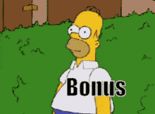 Work Homer GIF - Work Homer Bonus GIFs