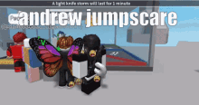Andrew Jumpscare GIF - Andrew Jumpscare Roblox GIFs