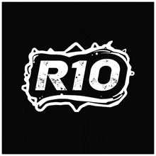 a black and white logo that says rio in white letters