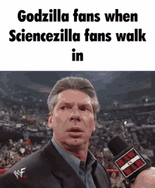sciencezilla godzilla fans fans walk in