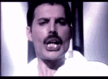 Freddie Mercury Singing GIF - Freddie Mercury Singing Fix Sleeve GIFs