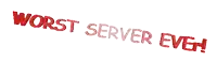 a white background with red letters that say " have server team "