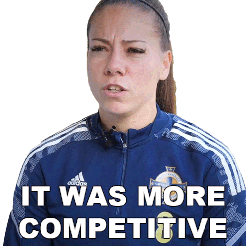 It Was More Competitive Ellie Mason Sticker - It Was More Competitive Ellie Mason Northern Ireland Stickers