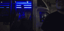 a white van with the number 42 on the side of it