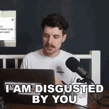 Im Disgusted By You Benedict Townsend GIF - Im Disgusted By You Benedict Townsend Youtuber News GIFs