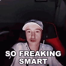 So Freaking Smart Snood GIF - So Freaking Smart Snood So Clever GIFs