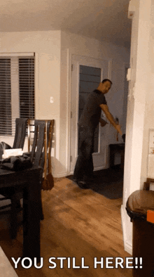 The Door Is Open You May Leave GIF
