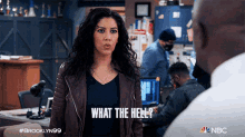 What The Hell Gina Linetti GIF - What The Hell Gina Linetti Brooklyn Nine Nine GIFs