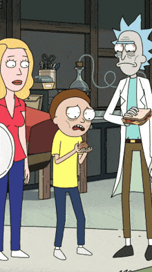 Rick And Morty Im Just Gonna Risk It GIF - Rick And Morty Im Just Gonna Risk It Food GIFs