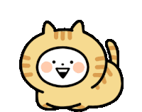 Usagyuuun Cat Sticker - Usagyuuun Cat Happy Stickers