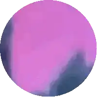 a pixel art of a purple and blue circle with a white background