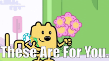Wow Wow Wubbzy These Are For You GIF - Wow Wow Wubbzy These Are For You For You GIFs