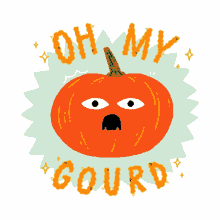 halloween omg spooky pumpkin mattjoyce illustrator
