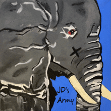 Johnny Depp Jd Army Gentle Favourite Elephant GIF - Johnny Depp Jd Army Gentle Favourite Elephant GIFs