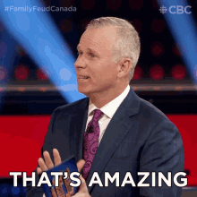 Thats Amazing Gerry Dee GIF - Thats Amazing Gerry Dee Family Feud Canada GIFs