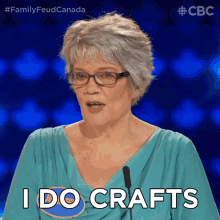 I Do Crafts Jennifer GIF - I Do Crafts Jennifer Family Feud Canada GIFs