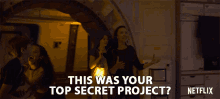 This Was Your Top Secret Project Molly Parker GIF - This Was Your Top Secret Project Molly Parker Maureen Robinson GIFs